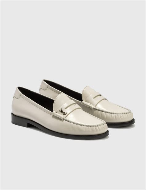 ysl monogram loafers|More.